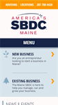 Mobile Screenshot of mainesbdc.org